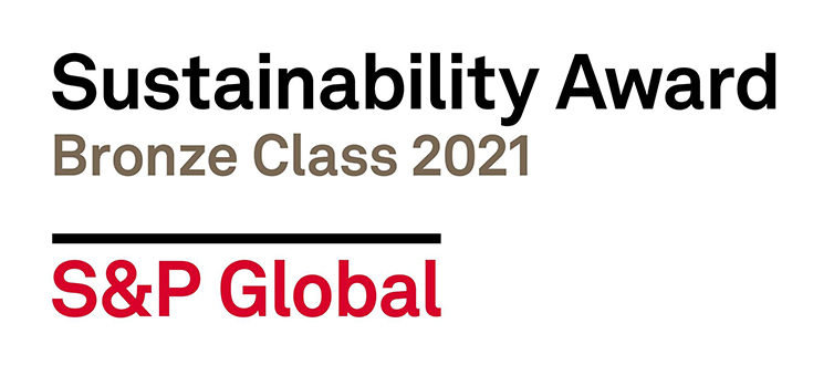 Sustainability Award Bronze Class 2021 S&P Global