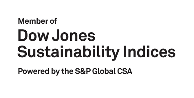 MEMBER OF Dow Jones Sustainability Indices In collaboration with SAM