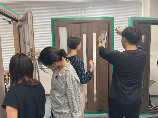 Employees who take door products training