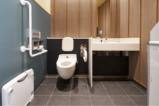 Gender-Neutral Toilets for a Barrier-Free Life with Dementia